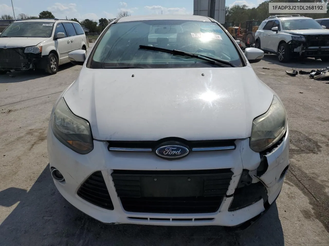 2013 Ford Focus Titanium VIN: 1FADP3J21DL268192 Lot: 74751004