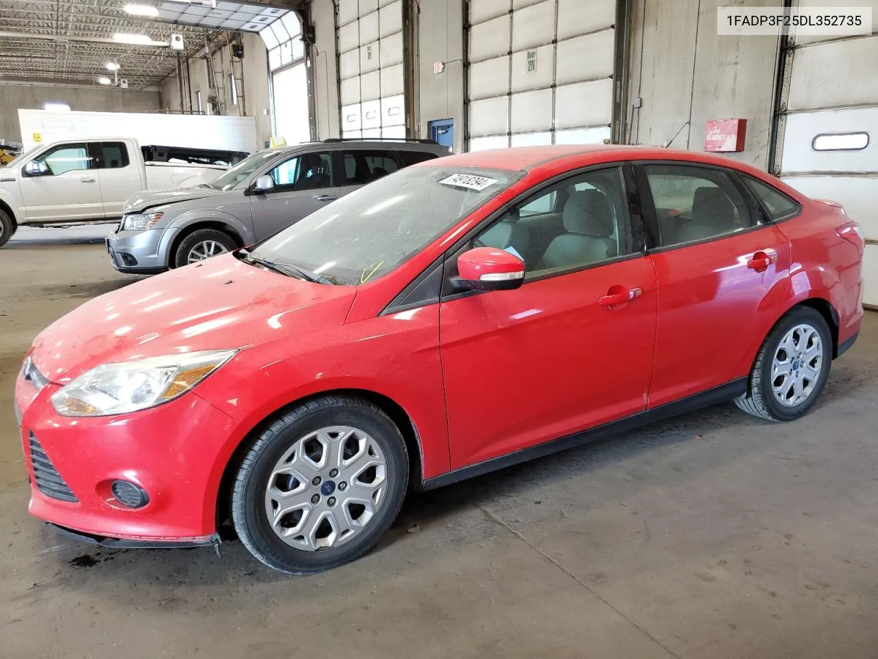 2013 Ford Focus Se VIN: 1FADP3F25DL352735 Lot: 74918294