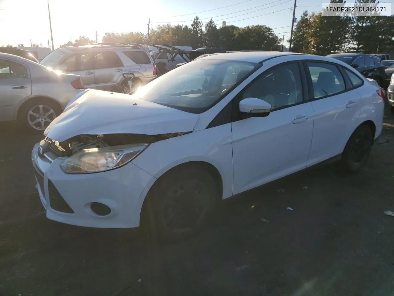 2013 Ford Focus Se VIN: 1FADP3F21DL364171 Lot: 74988274