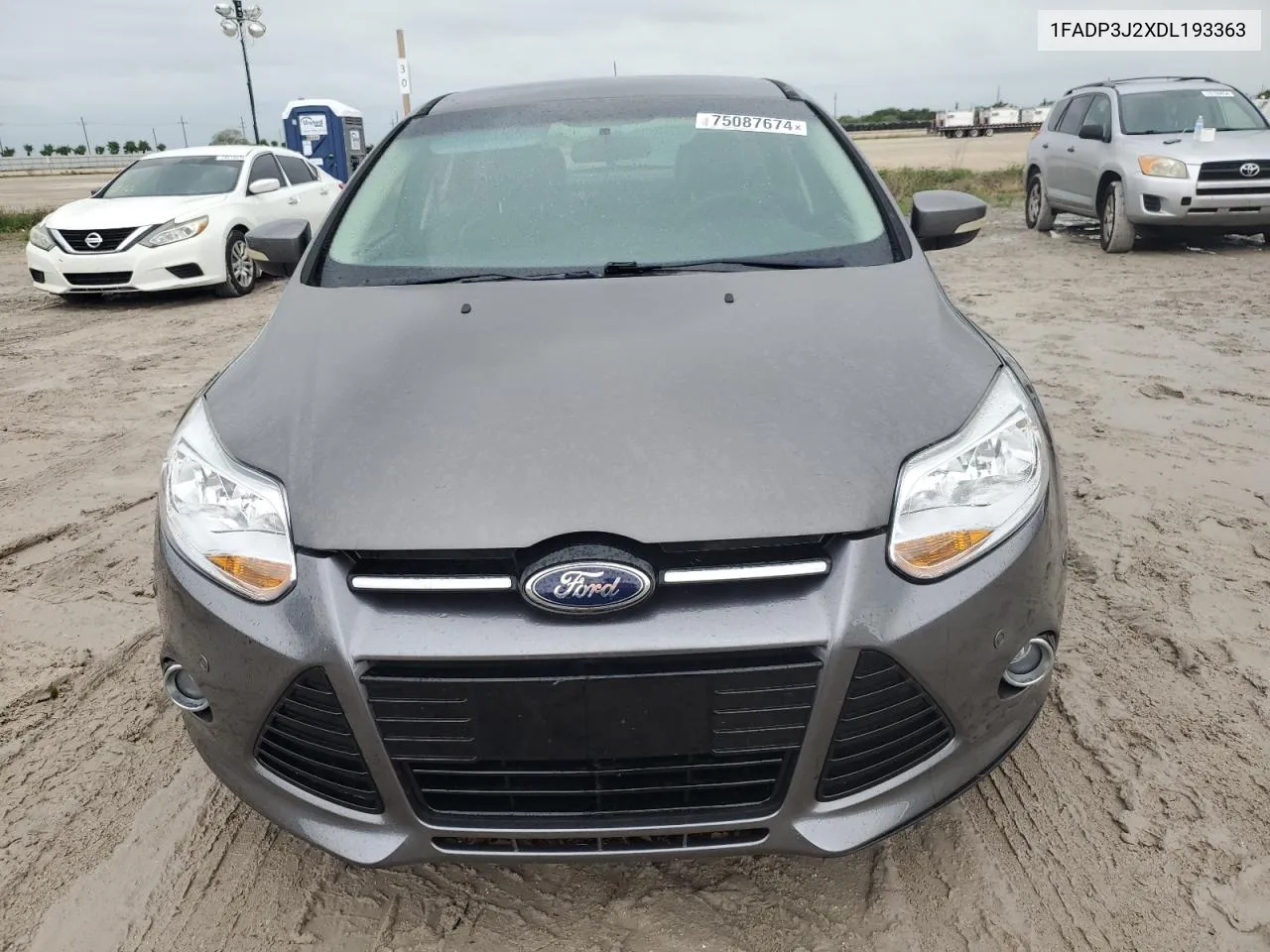 2013 Ford Focus Titanium VIN: 1FADP3J2XDL193363 Lot: 75087674