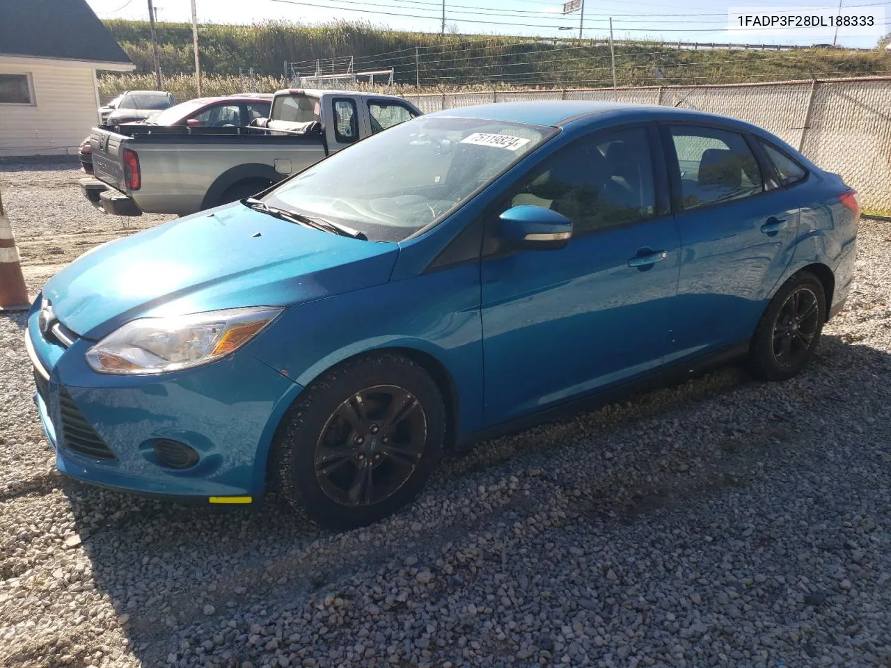 2013 Ford Focus Se VIN: 1FADP3F28DL188333 Lot: 75119824