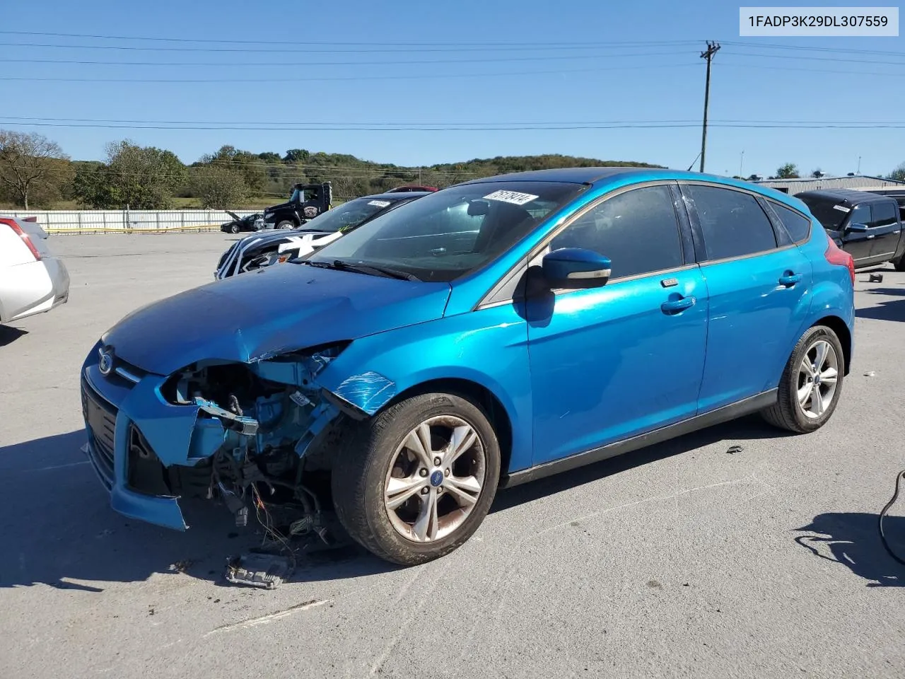 2013 Ford Focus Se VIN: 1FADP3K29DL307559 Lot: 75178414