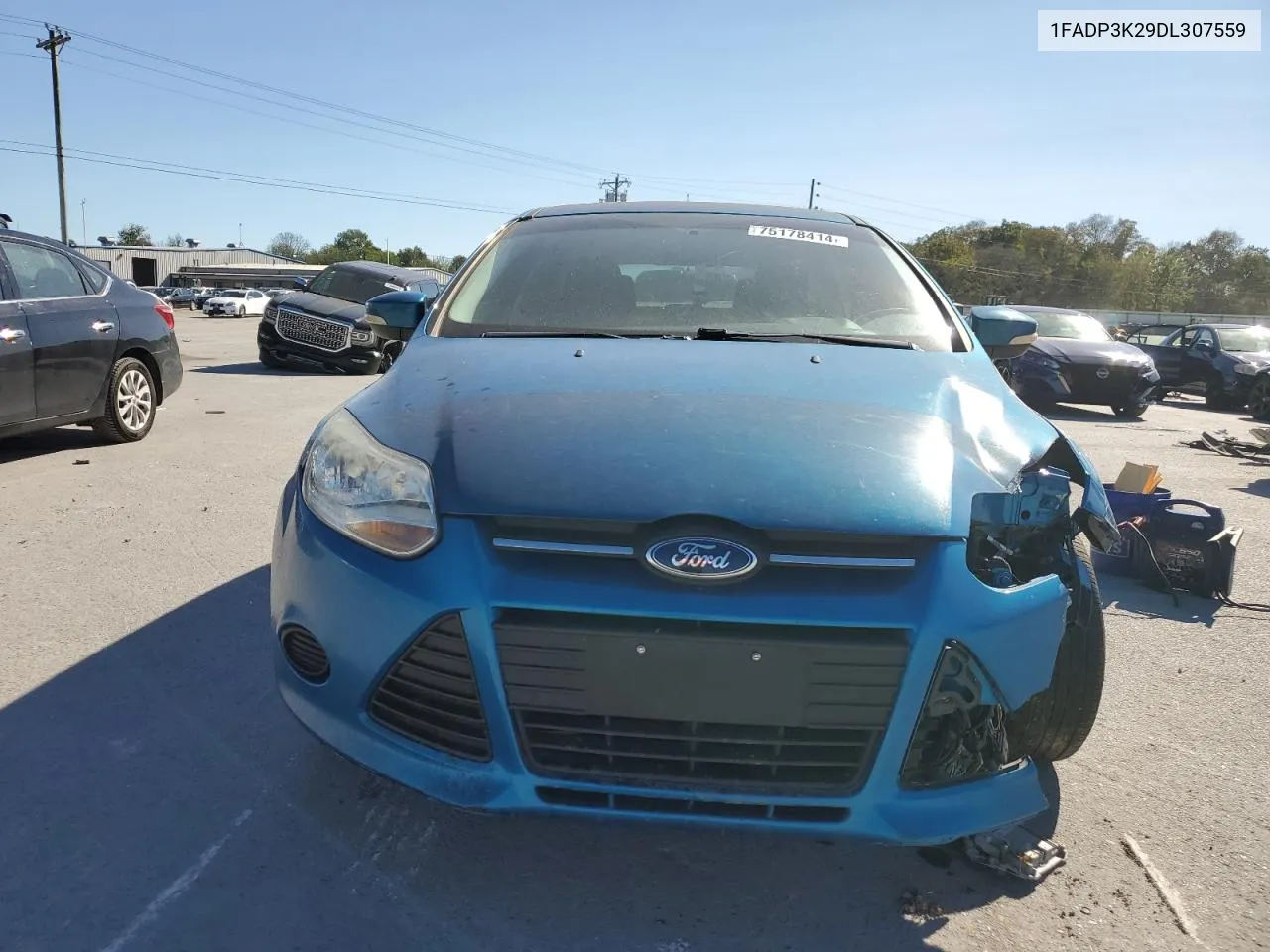 2013 Ford Focus Se VIN: 1FADP3K29DL307559 Lot: 75178414