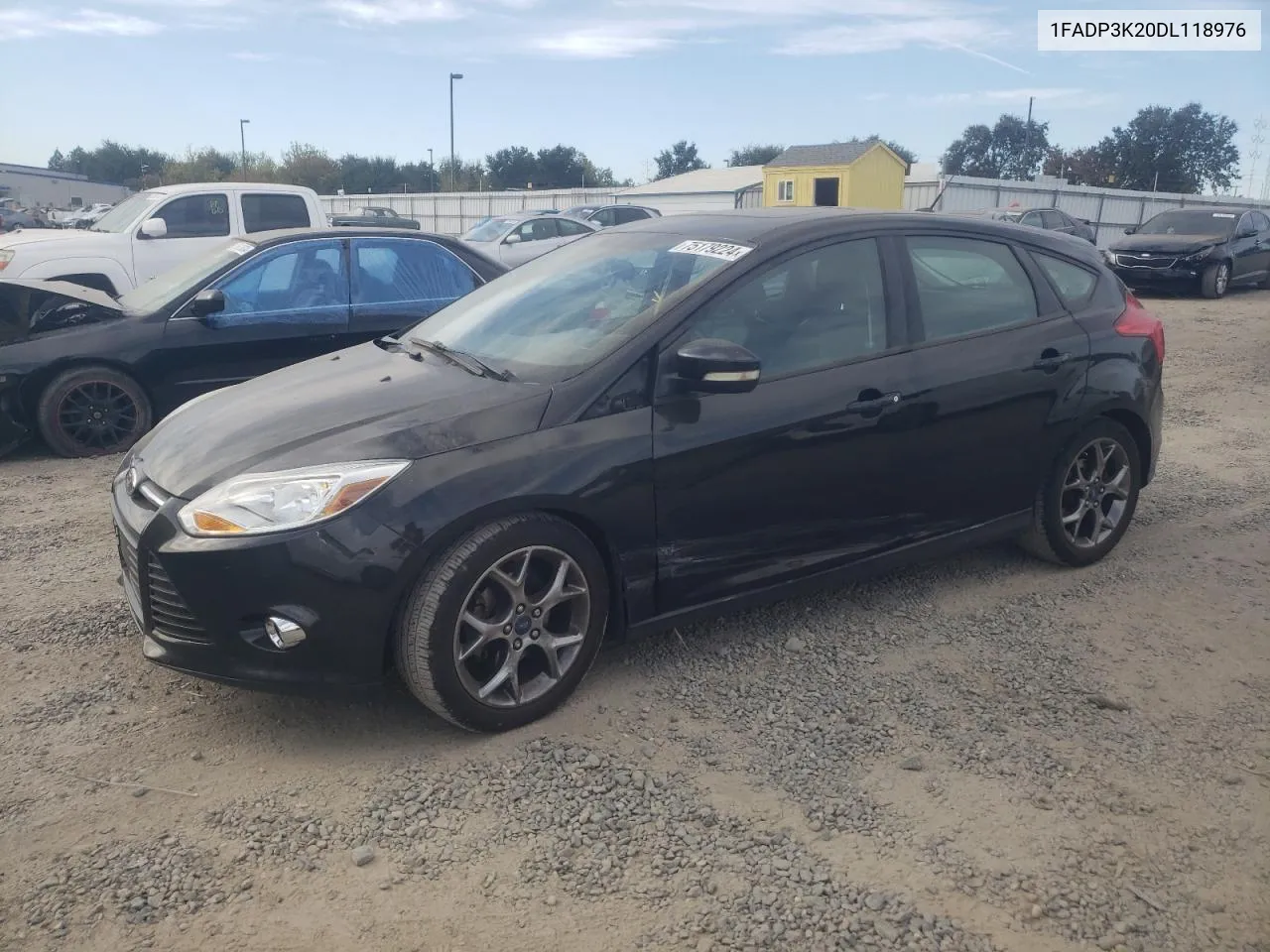 2013 Ford Focus Se VIN: 1FADP3K20DL118976 Lot: 75179224