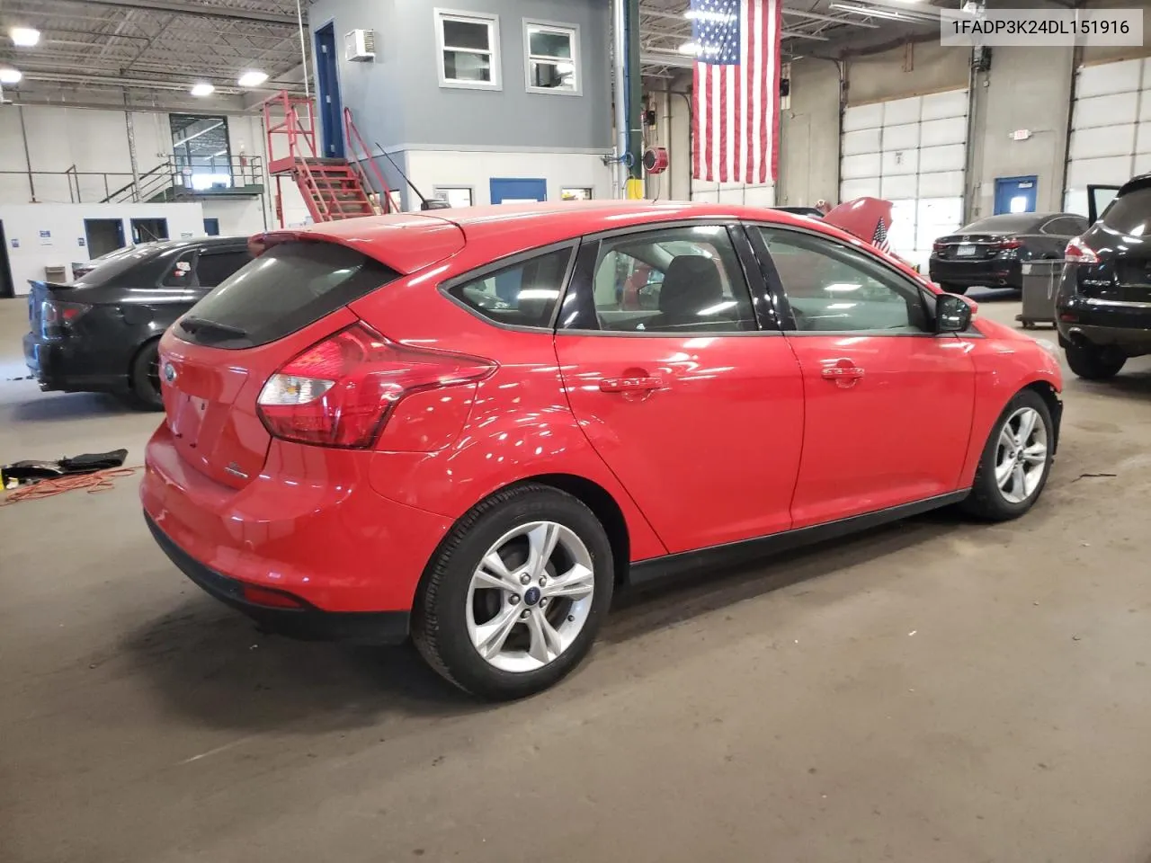 2013 Ford Focus Se VIN: 1FADP3K24DL151916 Lot: 75205024