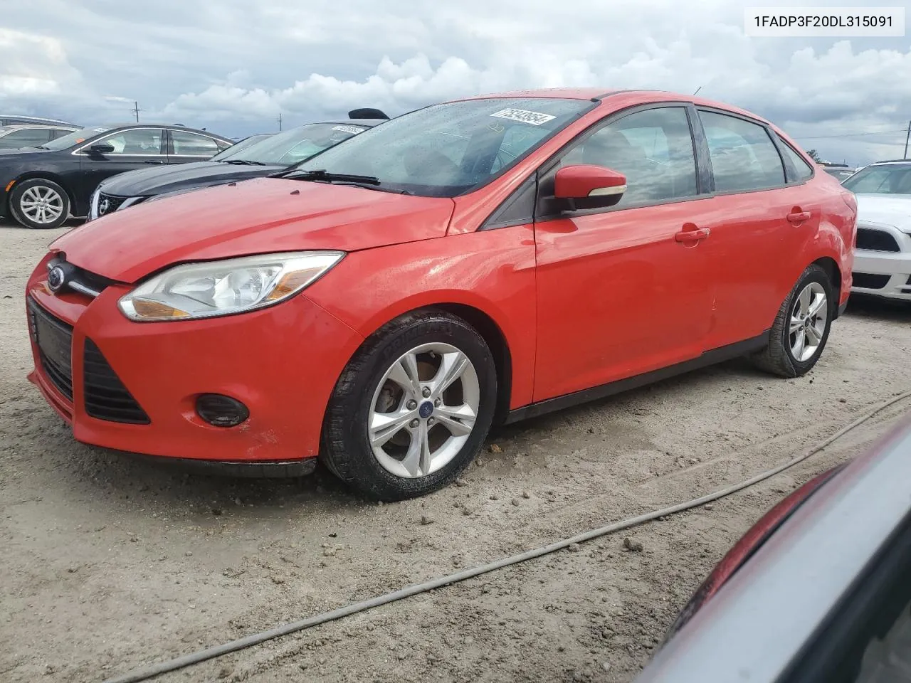 2013 Ford Focus Se VIN: 1FADP3F20DL315091 Lot: 75243954