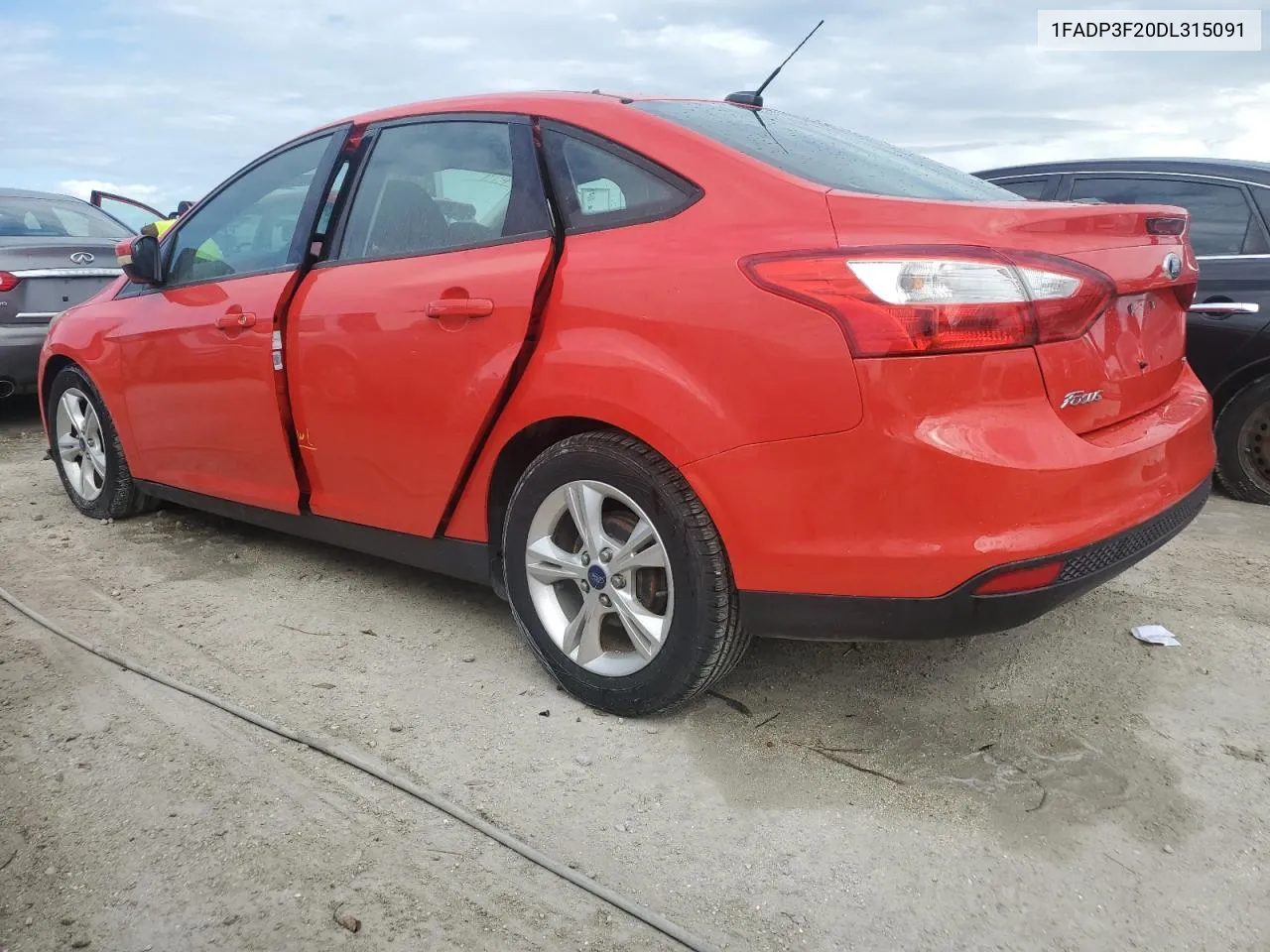 2013 Ford Focus Se VIN: 1FADP3F20DL315091 Lot: 75243954