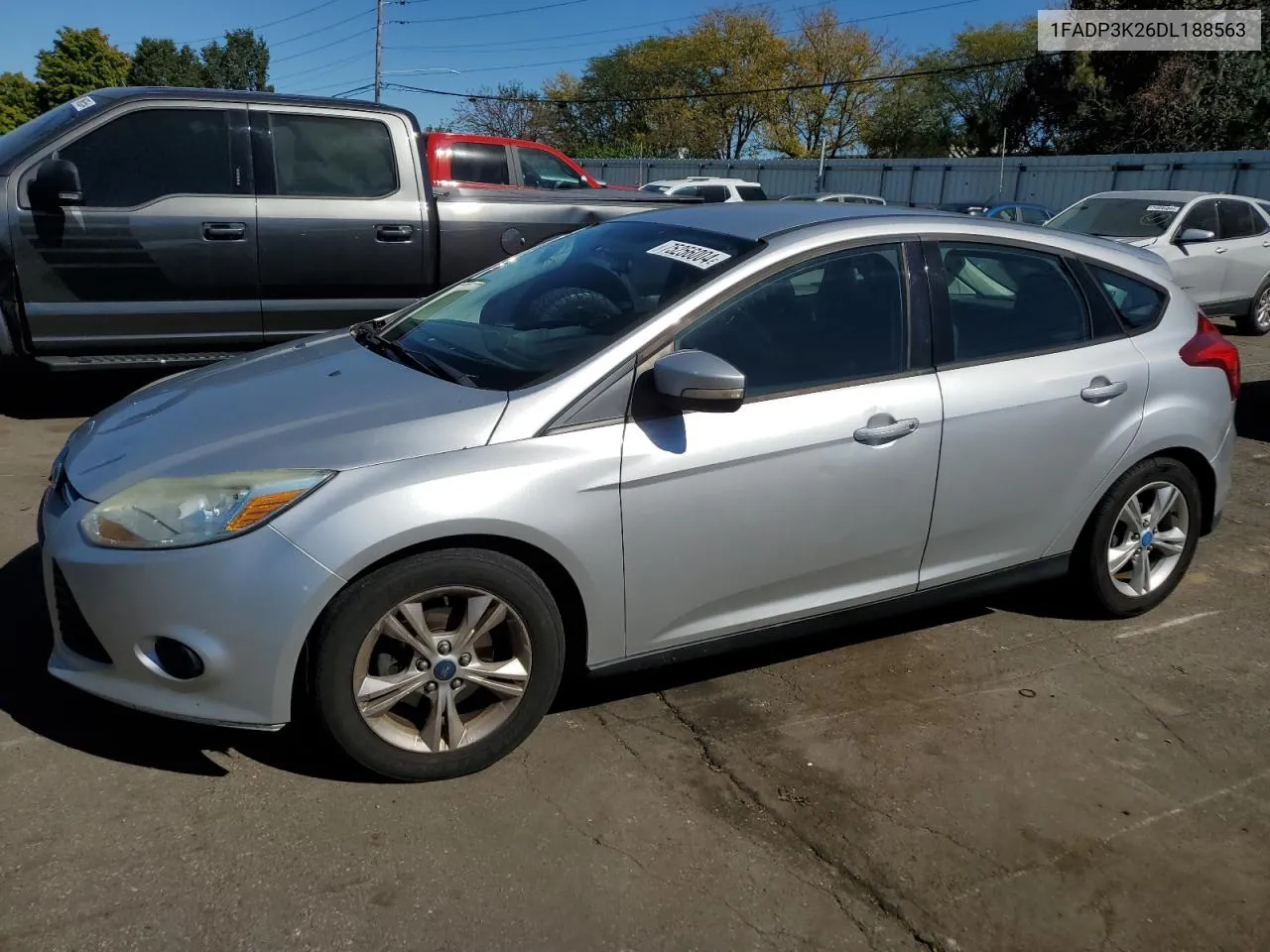 2013 Ford Focus Se VIN: 1FADP3K26DL188563 Lot: 75256004