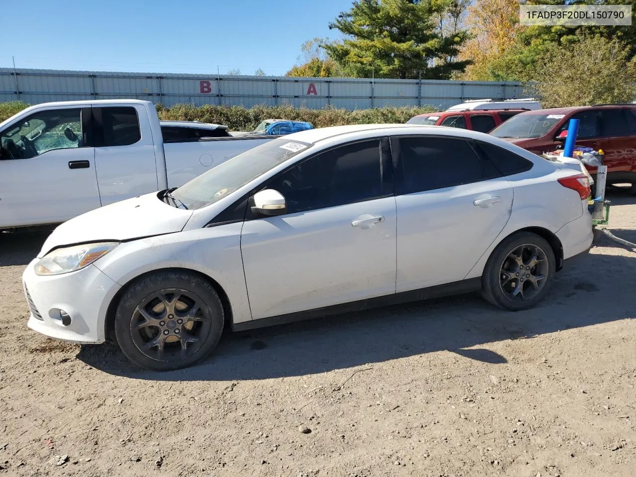 2013 Ford Focus Se VIN: 1FADP3F20DL150790 Lot: 75385614