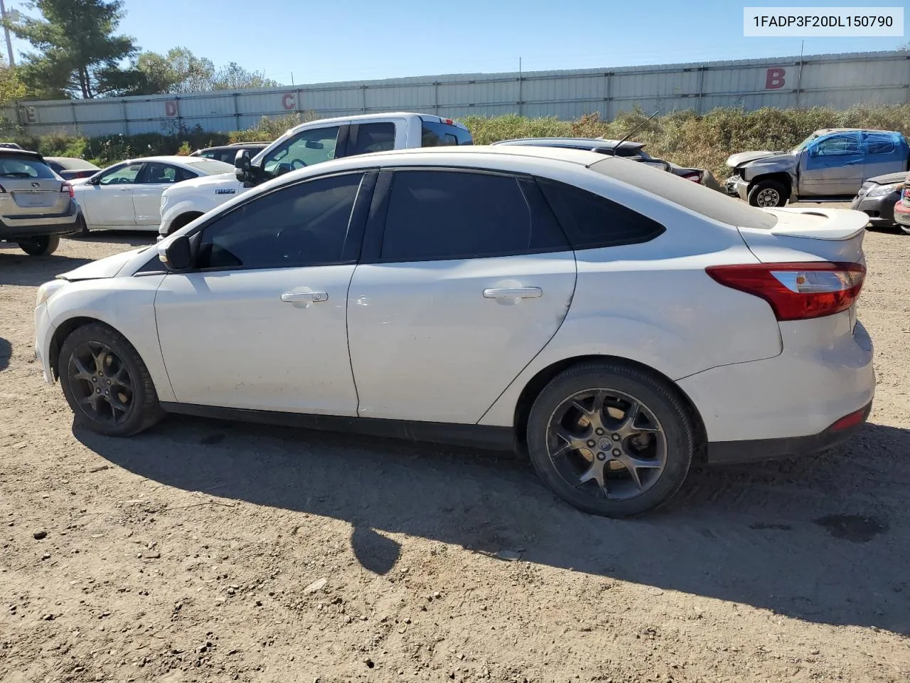 2013 Ford Focus Se VIN: 1FADP3F20DL150790 Lot: 75385614