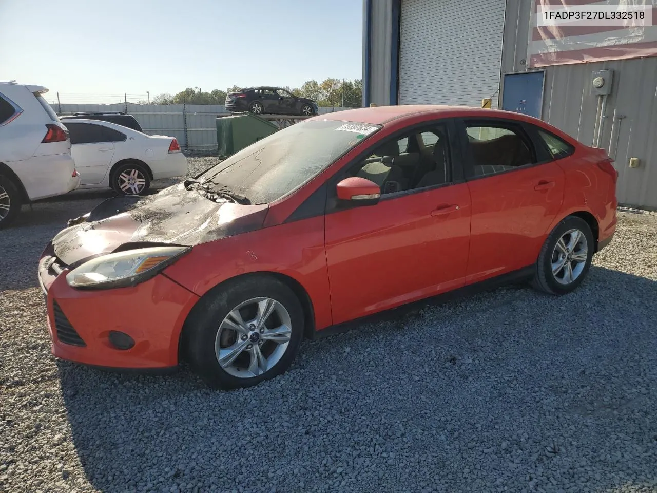 2013 Ford Focus Se VIN: 1FADP3F27DL332518 Lot: 75392834