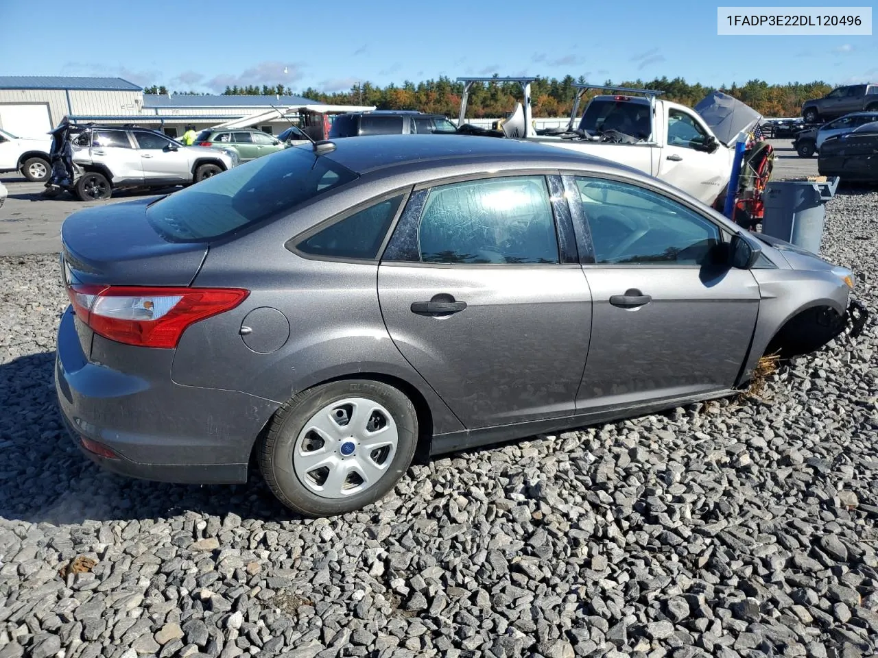 2013 Ford Focus S VIN: 1FADP3E22DL120496 Lot: 75489994