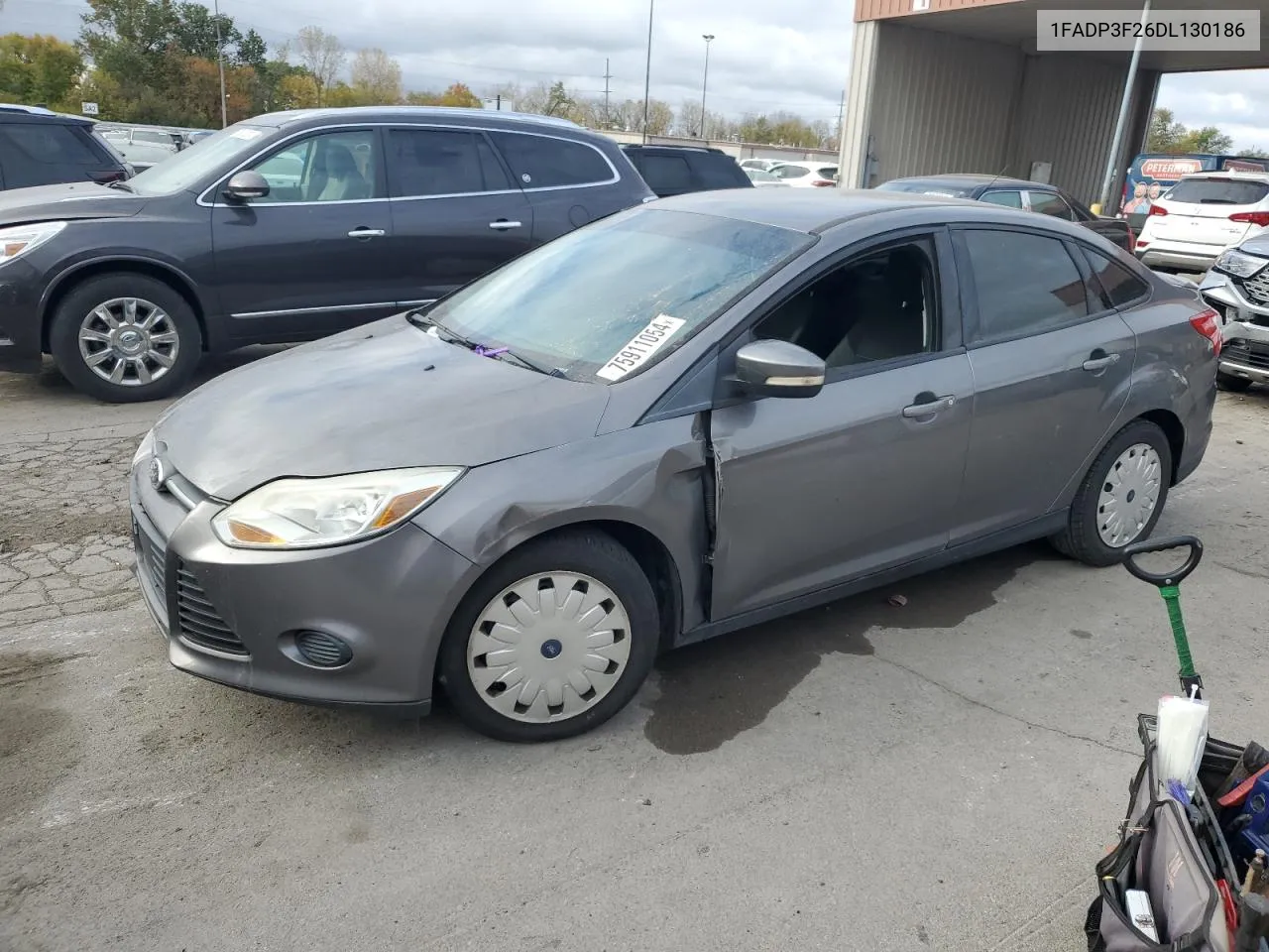 2013 Ford Focus Se VIN: 1FADP3F26DL130186 Lot: 75911054