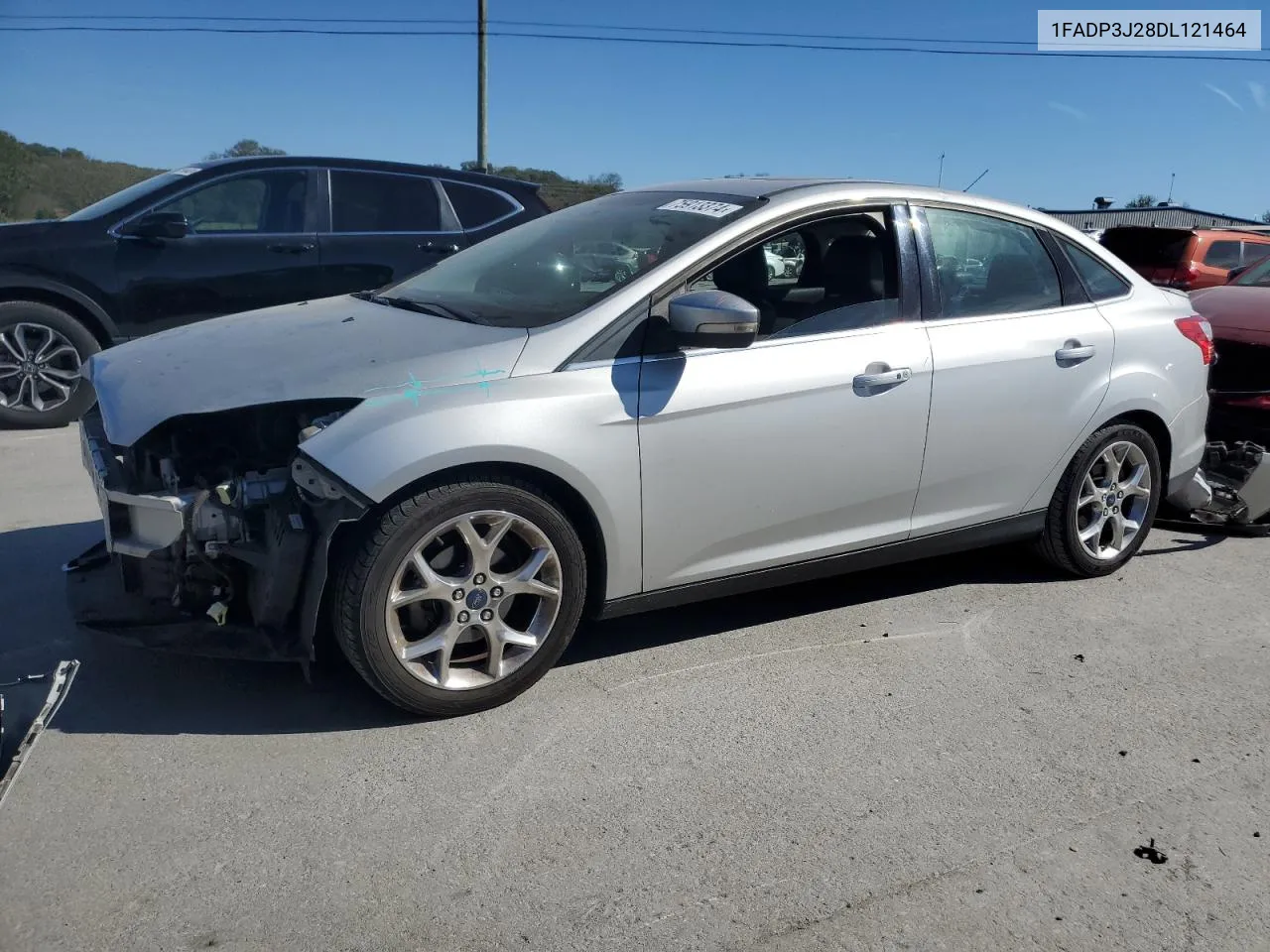 2013 Ford Focus Titanium VIN: 1FADP3J28DL121464 Lot: 75913374