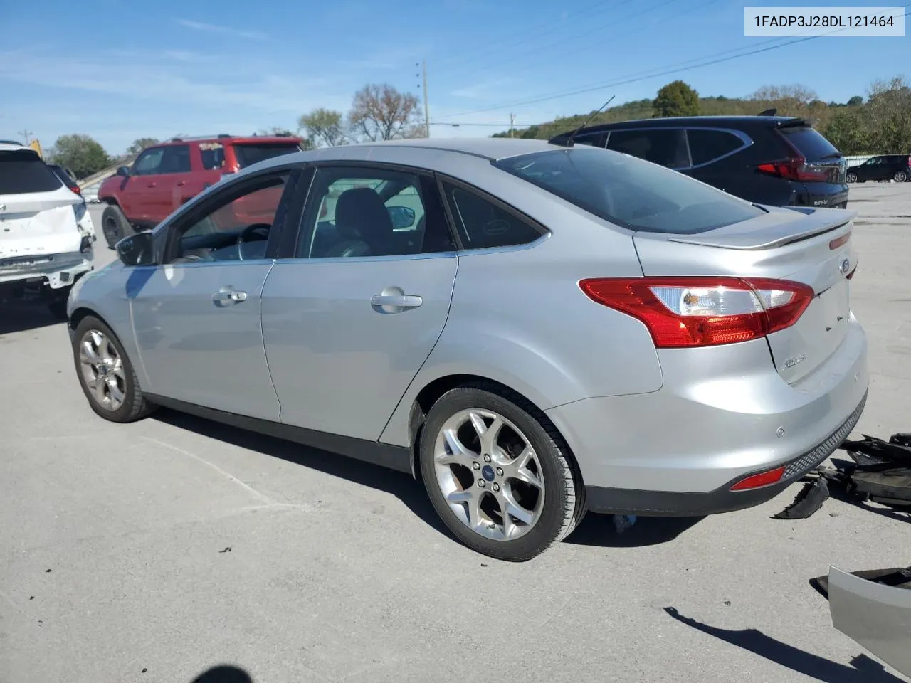 2013 Ford Focus Titanium VIN: 1FADP3J28DL121464 Lot: 75913374