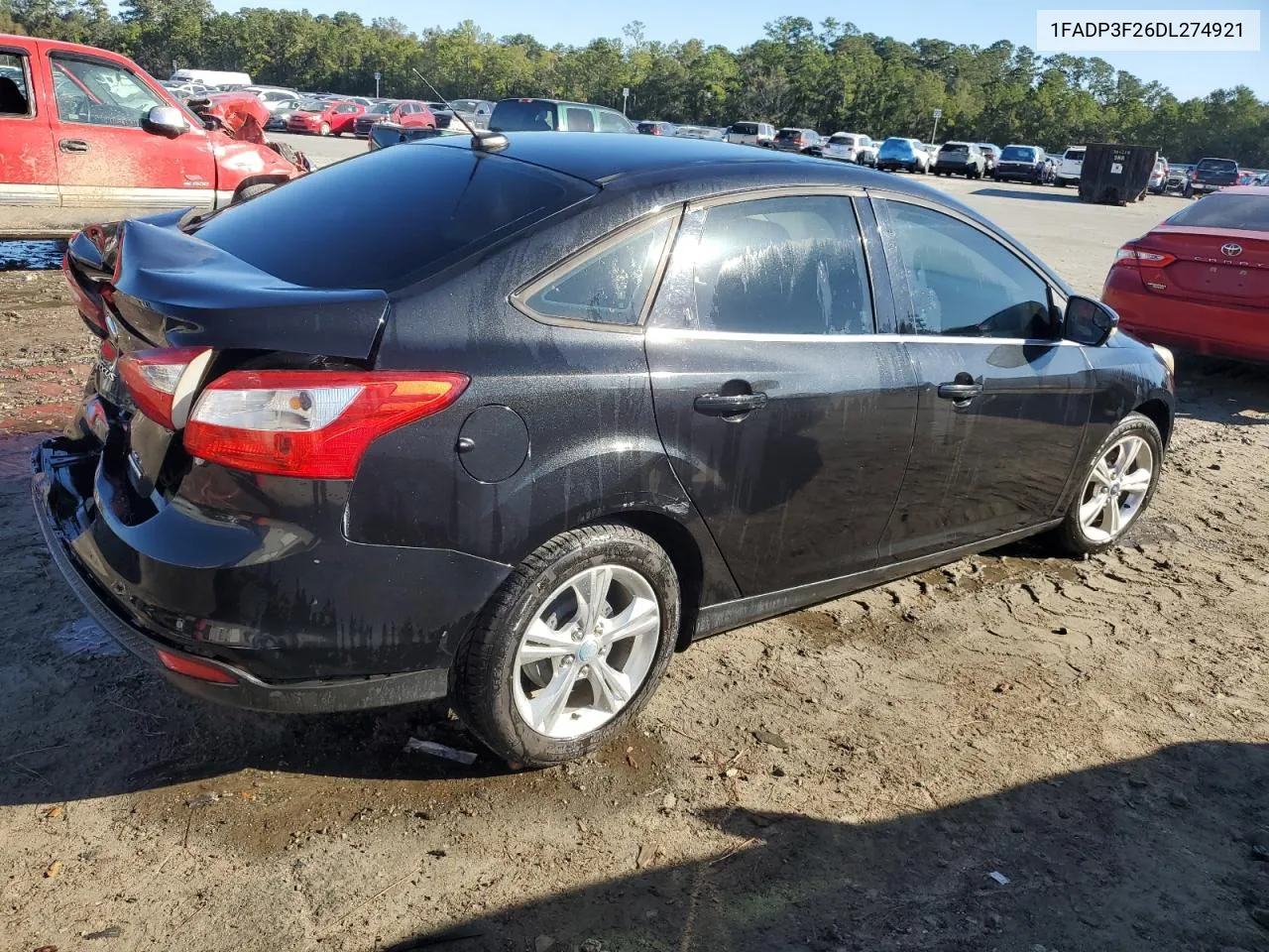 2013 Ford Focus Se VIN: 1FADP3F26DL274921 Lot: 76043424