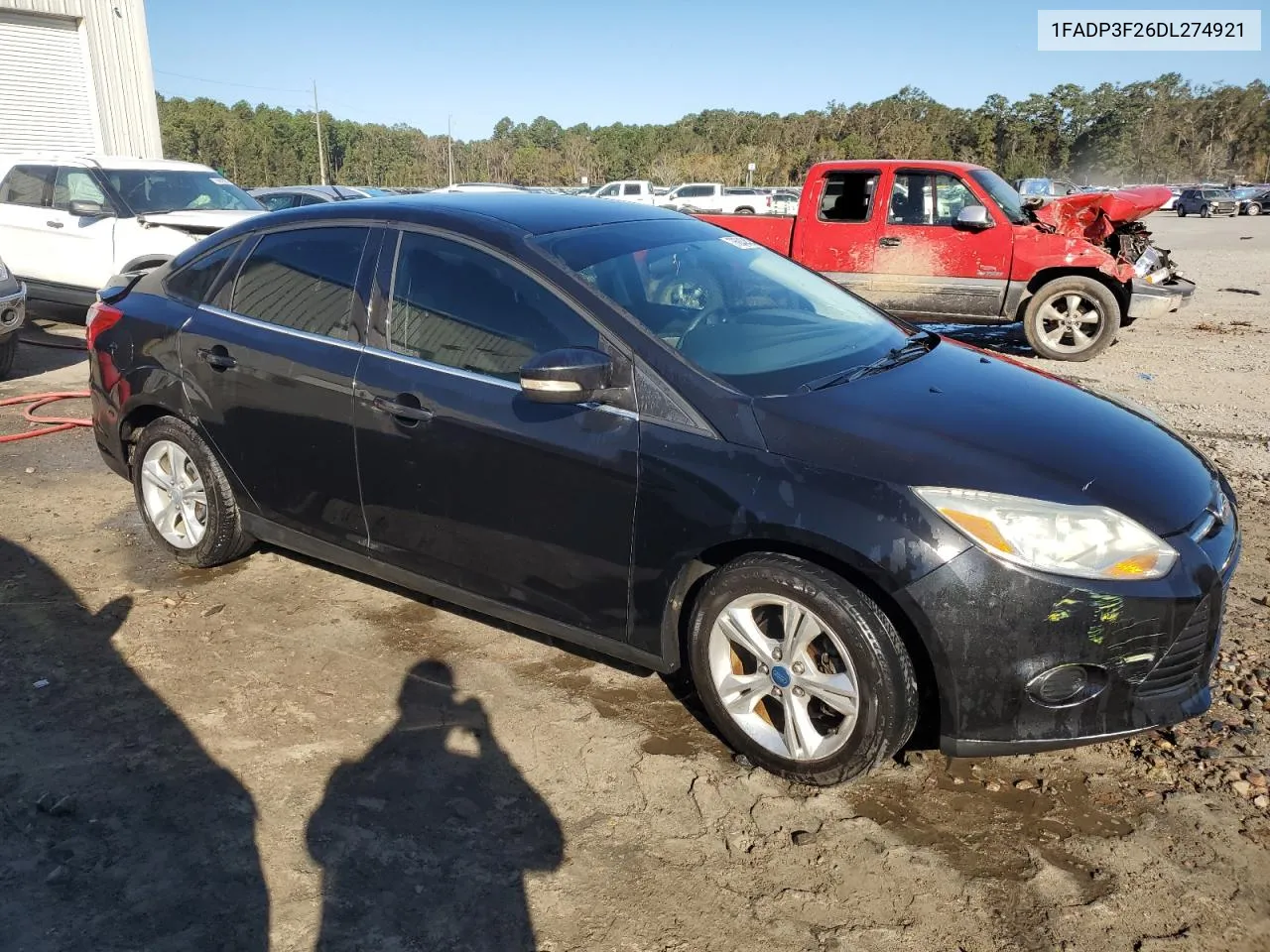 2013 Ford Focus Se VIN: 1FADP3F26DL274921 Lot: 76043424