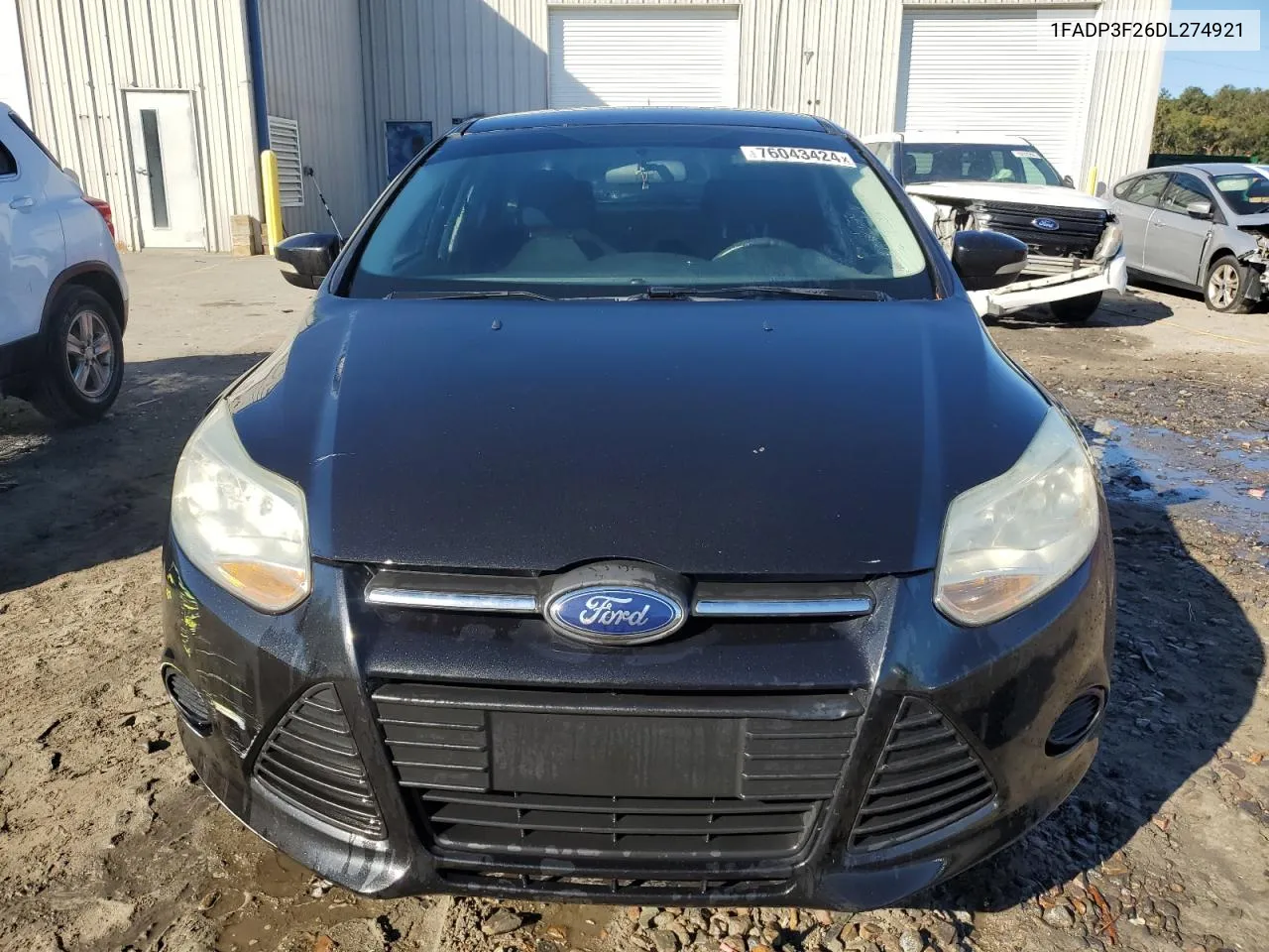 2013 Ford Focus Se VIN: 1FADP3F26DL274921 Lot: 76043424