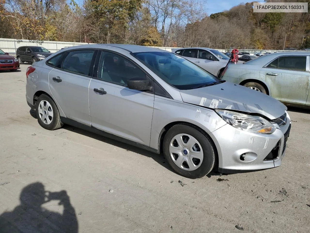 2013 Ford Focus S VIN: 1FADP3E2XDL150331 Lot: 76082624