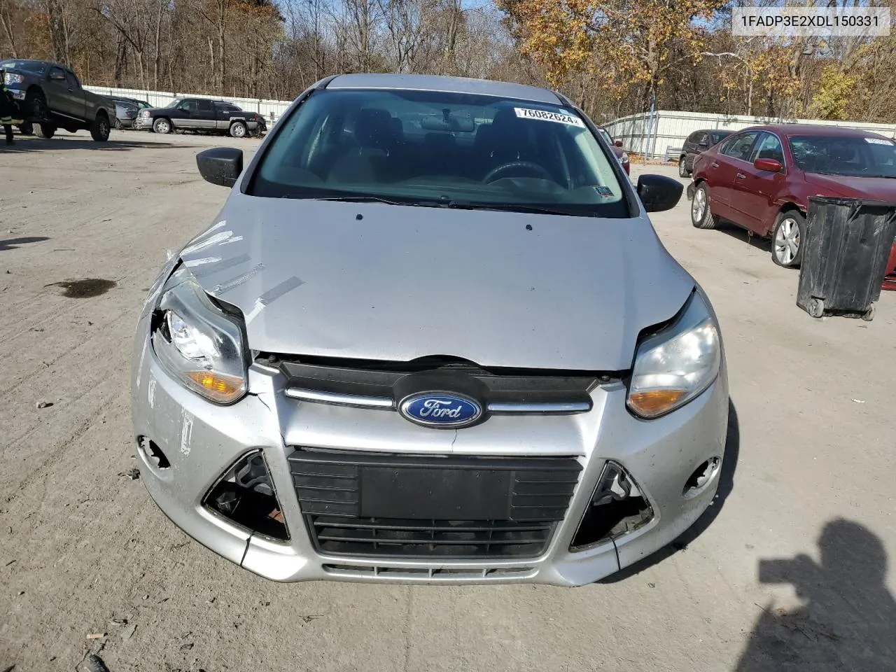 2013 Ford Focus S VIN: 1FADP3E2XDL150331 Lot: 76082624