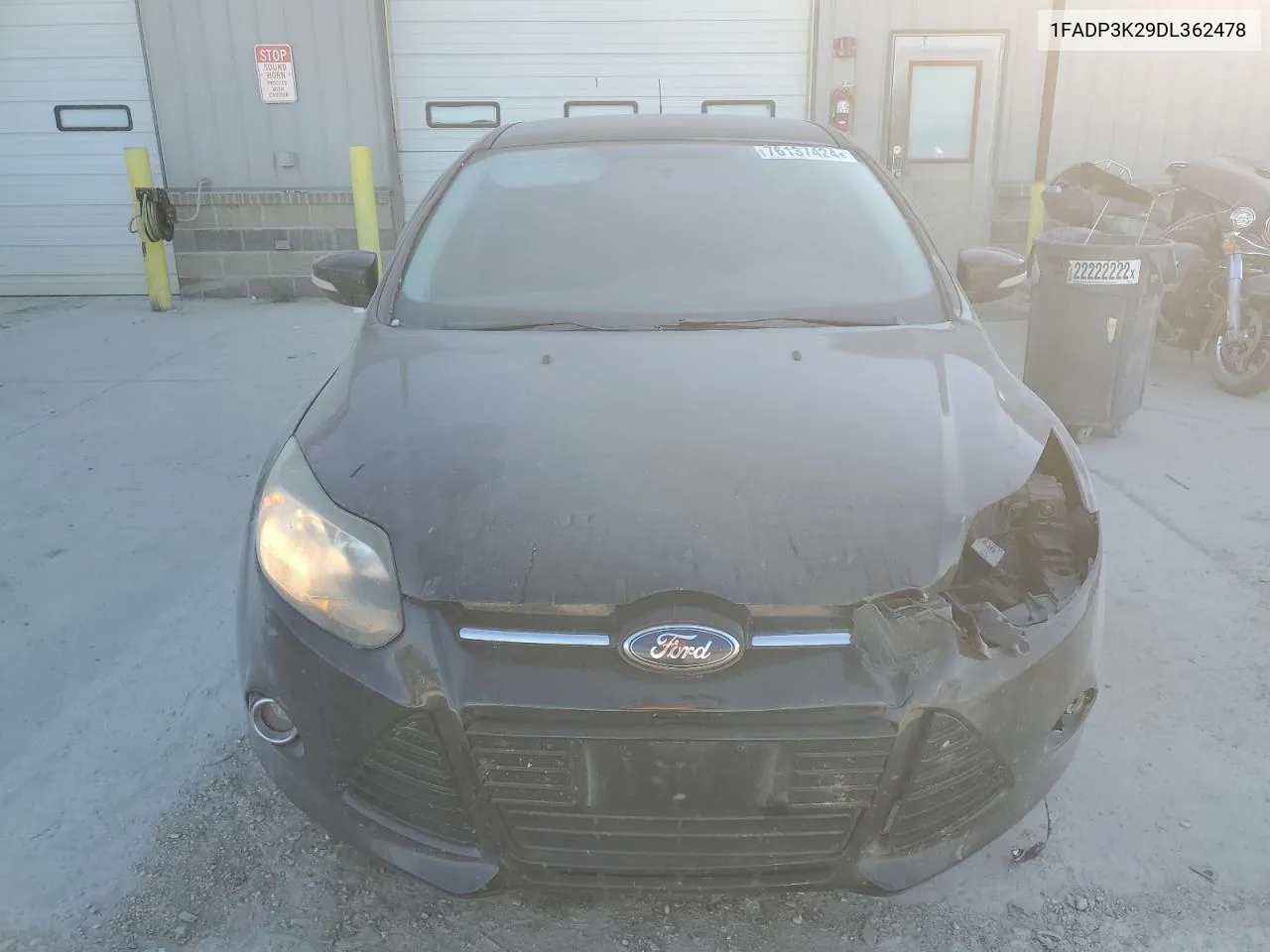 2013 Ford Focus Se VIN: 1FADP3K29DL362478 Lot: 76137424