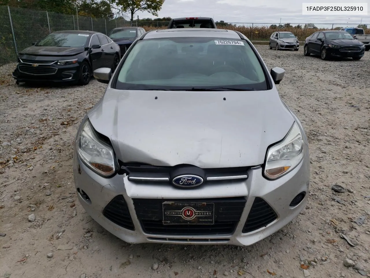 2013 Ford Focus Se VIN: 1FADP3F25DL325910 Lot: 76226704