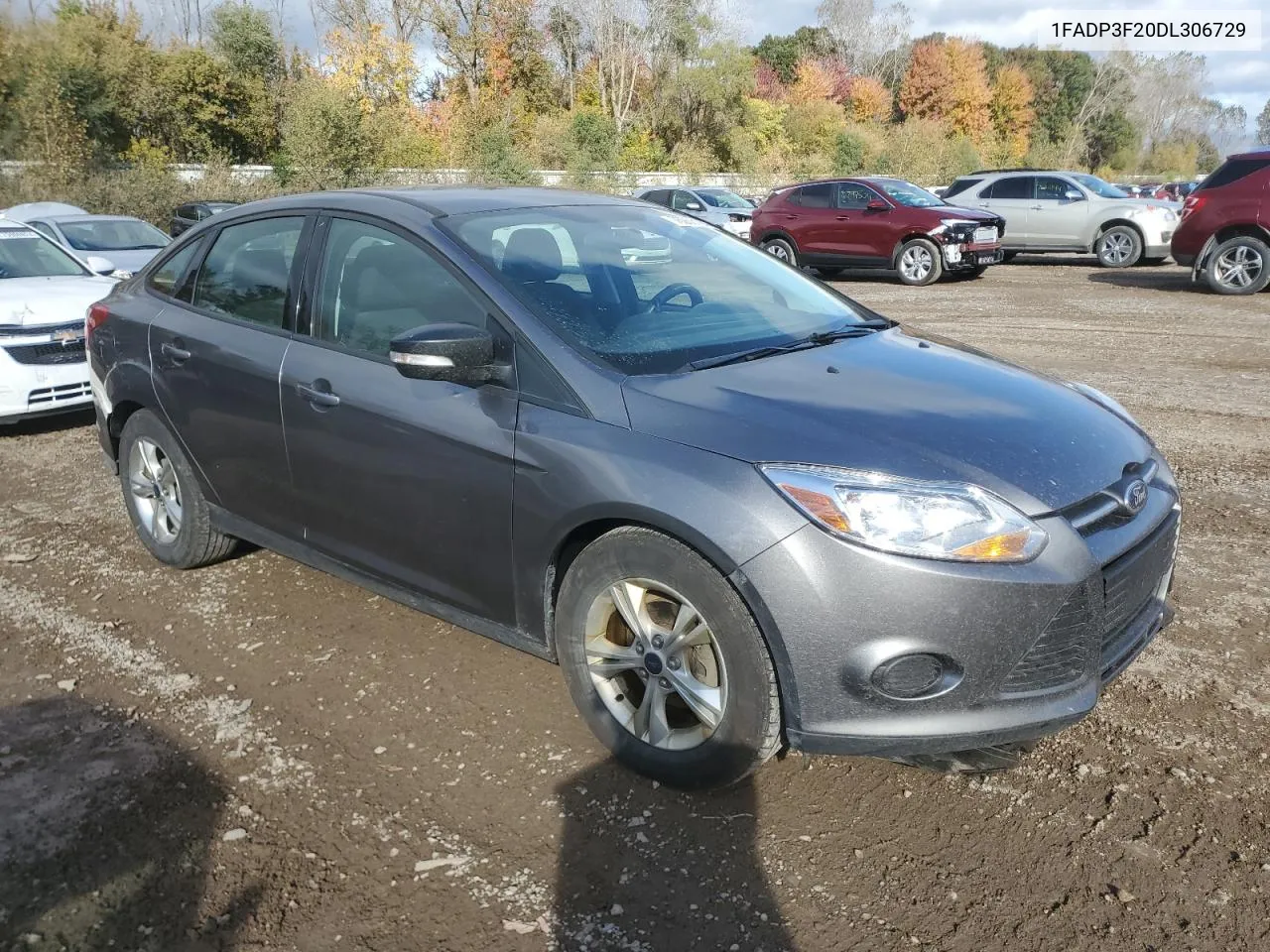 2013 Ford Focus Se VIN: 1FADP3F20DL306729 Lot: 76266124