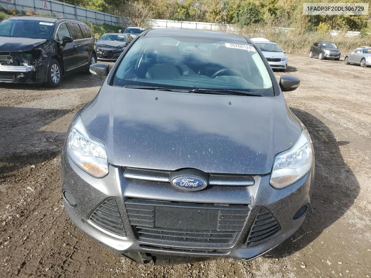 2013 Ford Focus Se VIN: 1FADP3F20DL306729 Lot: 76266124