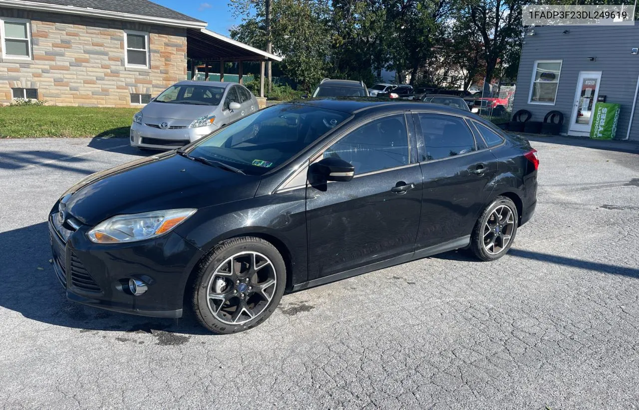 2013 Ford Focus Se VIN: 1FADP3F23DL249619 Lot: 76367684