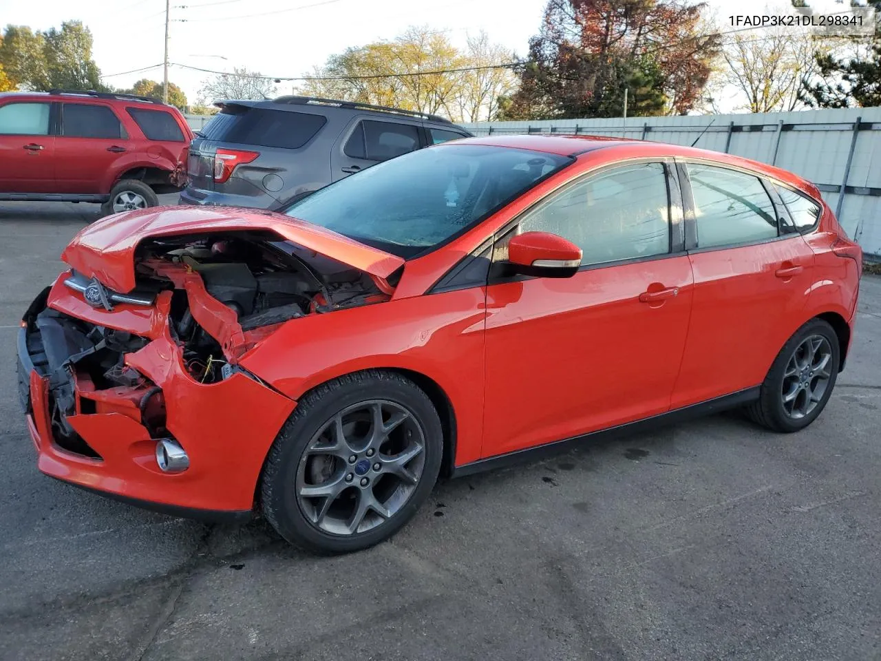 2013 Ford Focus Se VIN: 1FADP3K21DL298341 Lot: 76543794