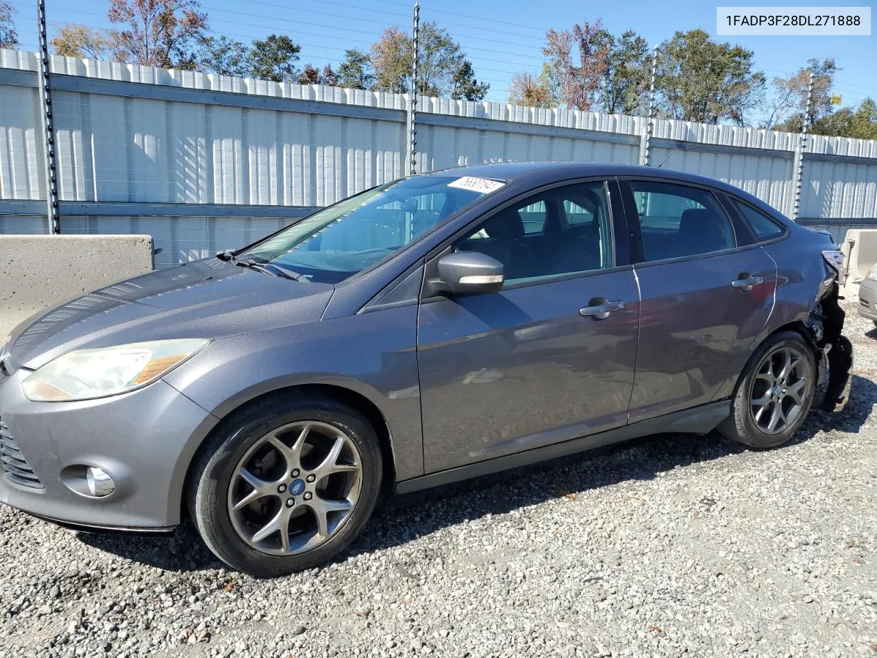 2013 Ford Focus Se VIN: 1FADP3F28DL271888 Lot: 76680194