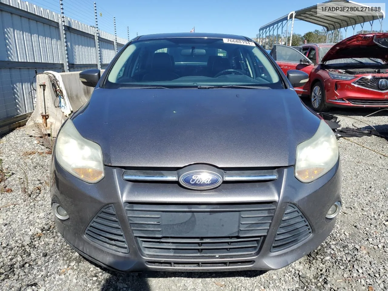 2013 Ford Focus Se VIN: 1FADP3F28DL271888 Lot: 76680194