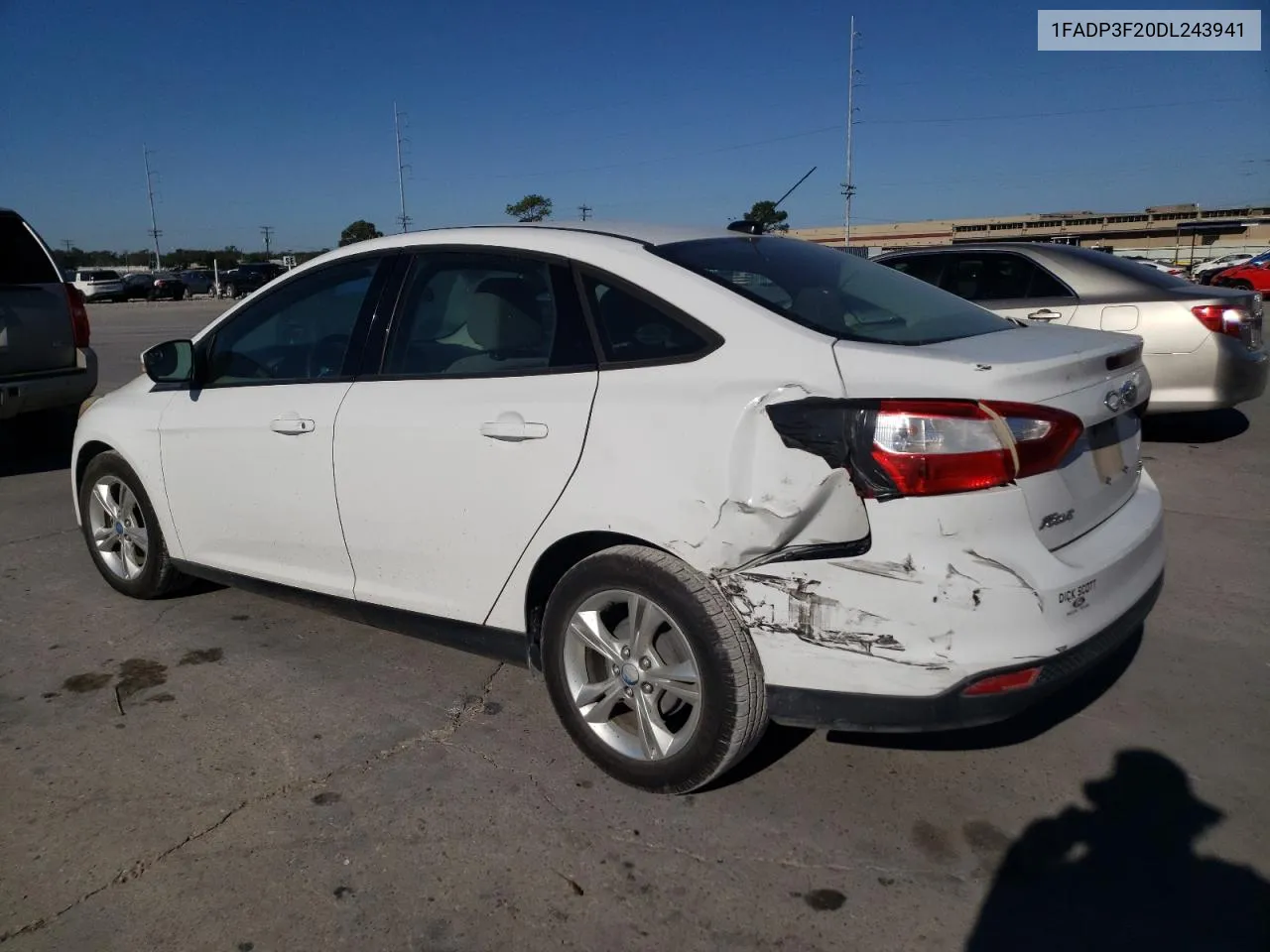 2013 Ford Focus Se VIN: 1FADP3F20DL243941 Lot: 76696264