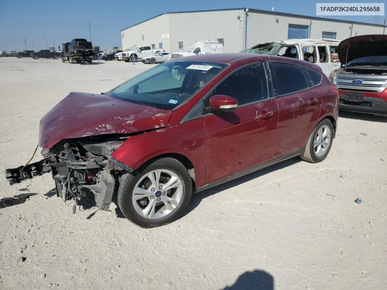 2013 Ford Focus Se VIN: 1FADP3K24DL295658 Lot: 76754354