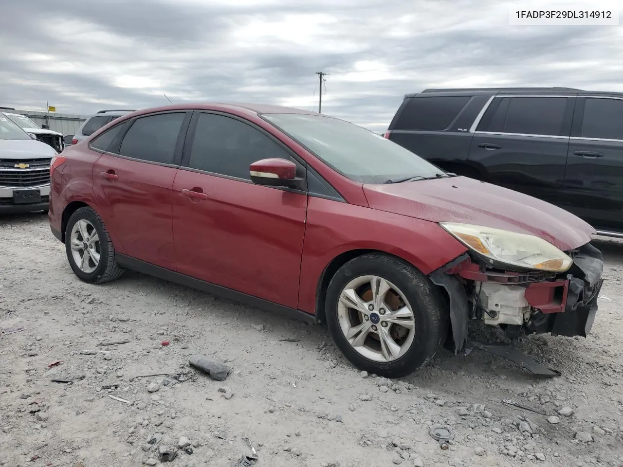 2013 Ford Focus Se VIN: 1FADP3F29DL314912 Lot: 76758844