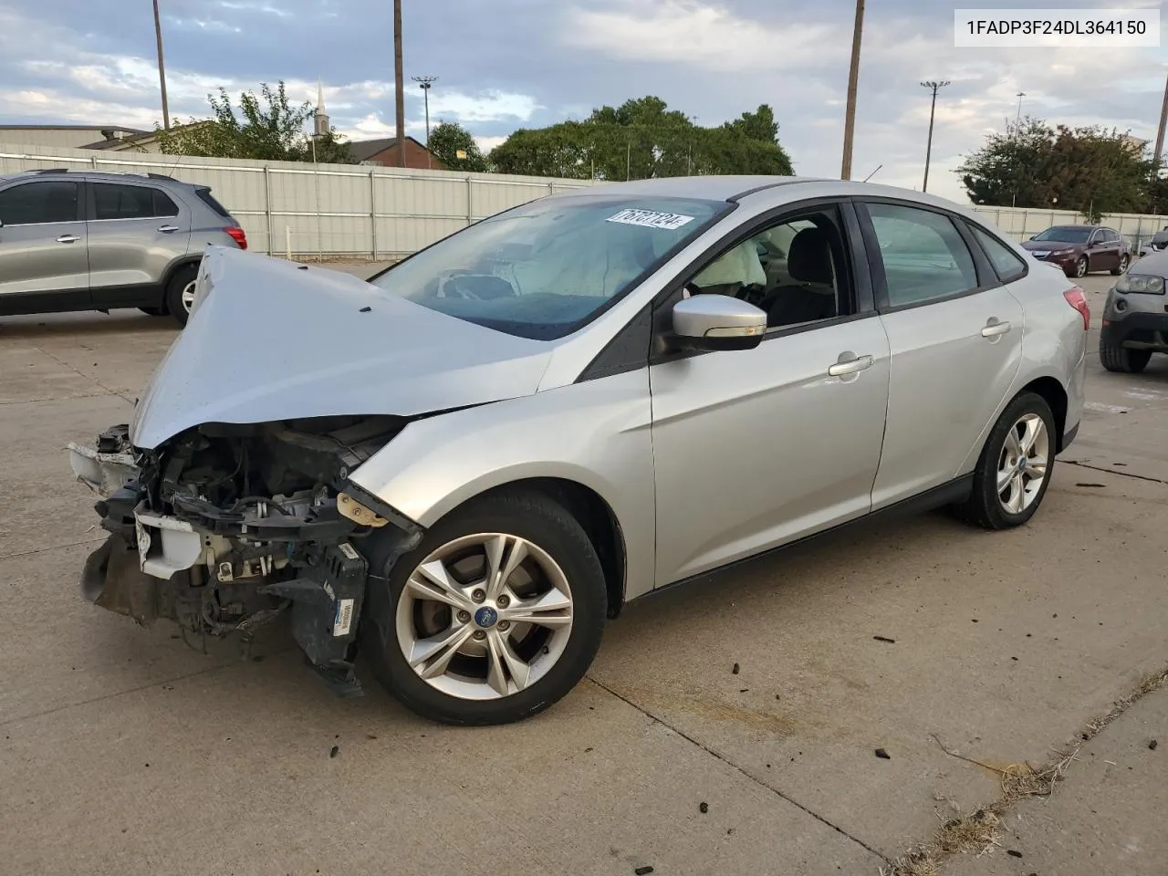 2013 Ford Focus Se VIN: 1FADP3F24DL364150 Lot: 76787124