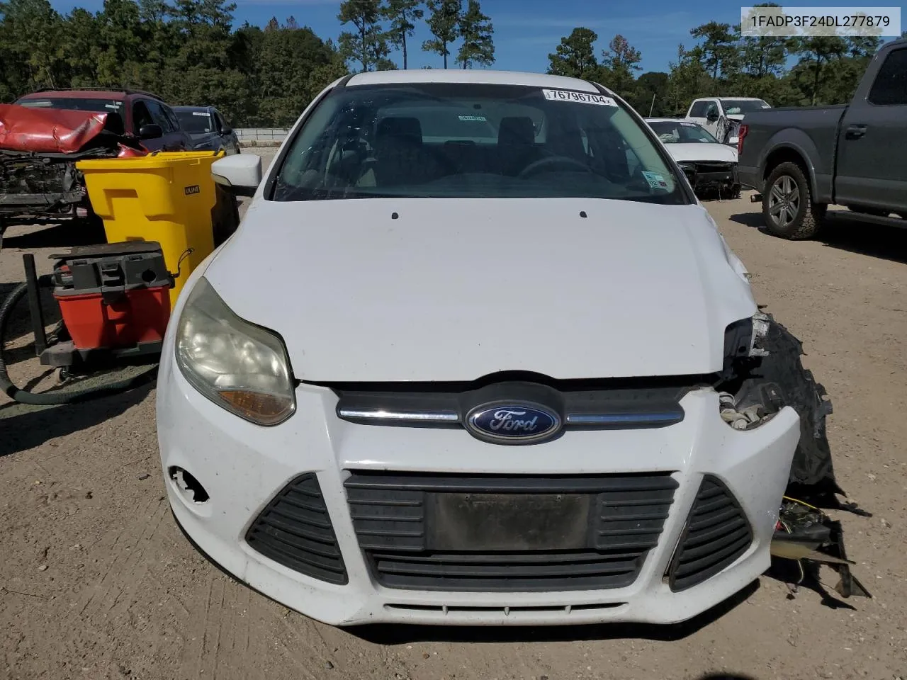 2013 Ford Focus Se VIN: 1FADP3F24DL277879 Lot: 76796704