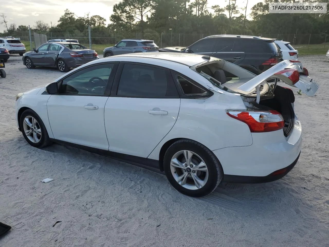 2013 Ford Focus Se VIN: 1FADP3F26DL217506 Lot: 76871484