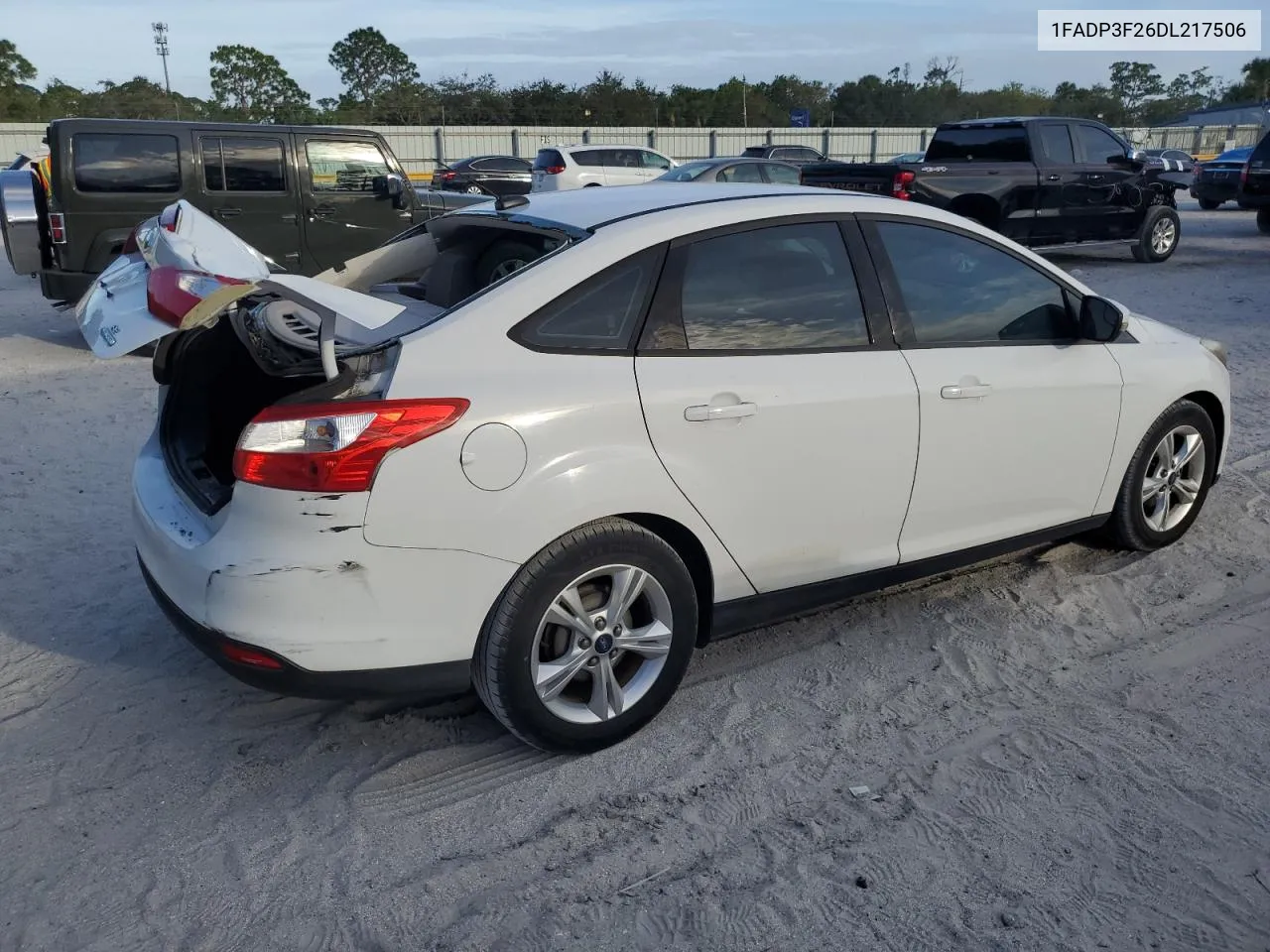 2013 Ford Focus Se VIN: 1FADP3F26DL217506 Lot: 76871484