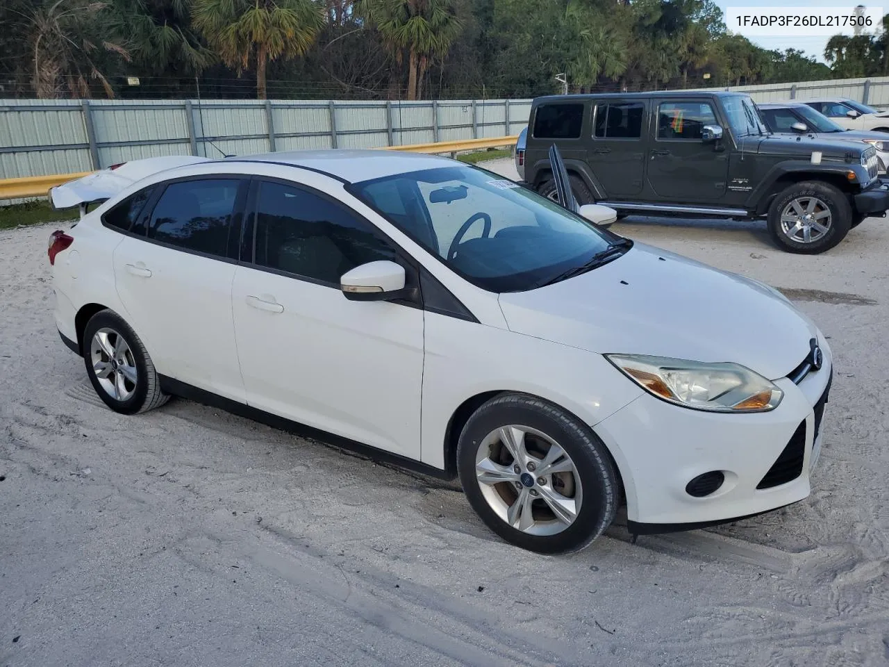 2013 Ford Focus Se VIN: 1FADP3F26DL217506 Lot: 76871484