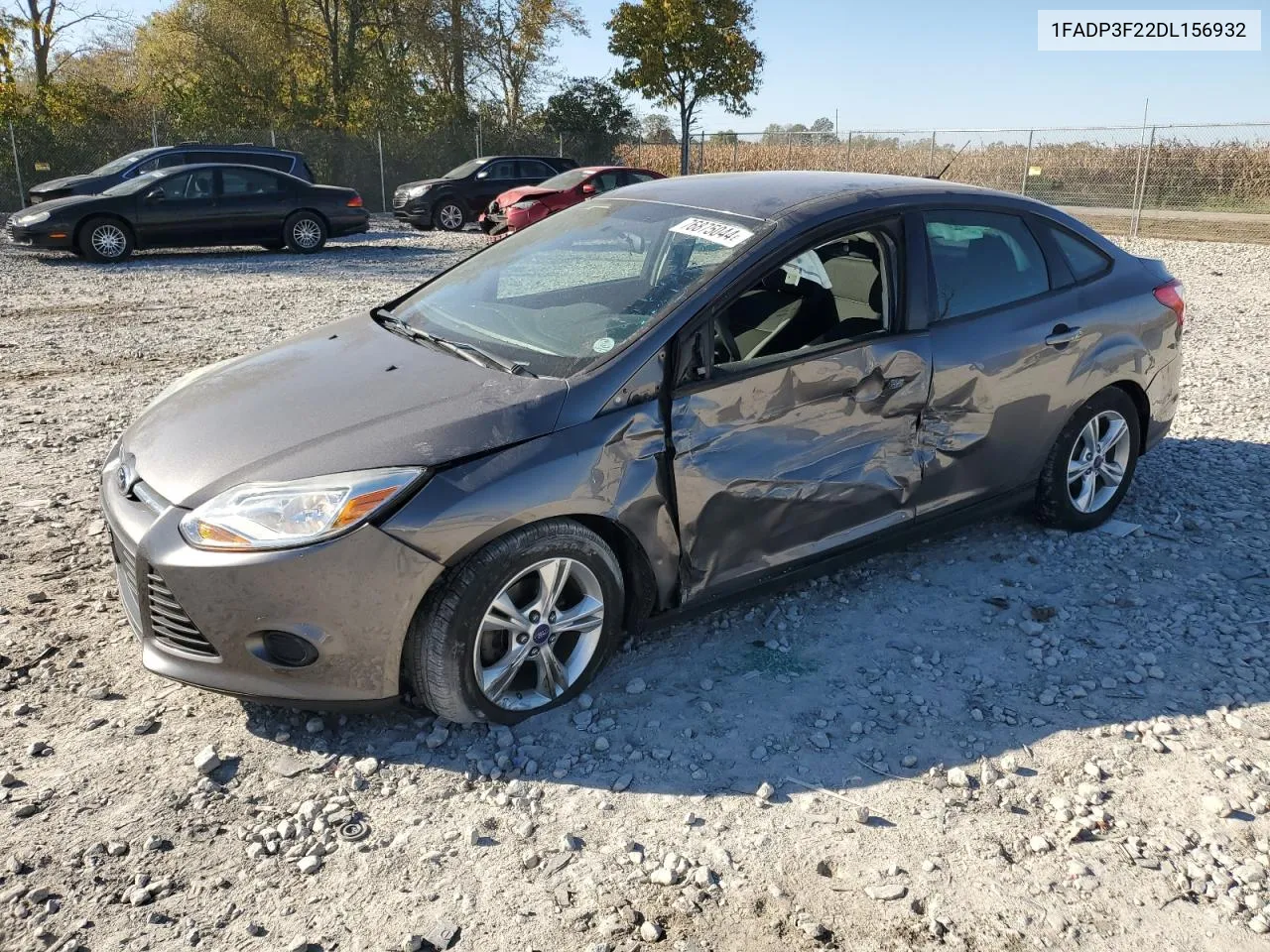 2013 Ford Focus Se VIN: 1FADP3F22DL156932 Lot: 76875044