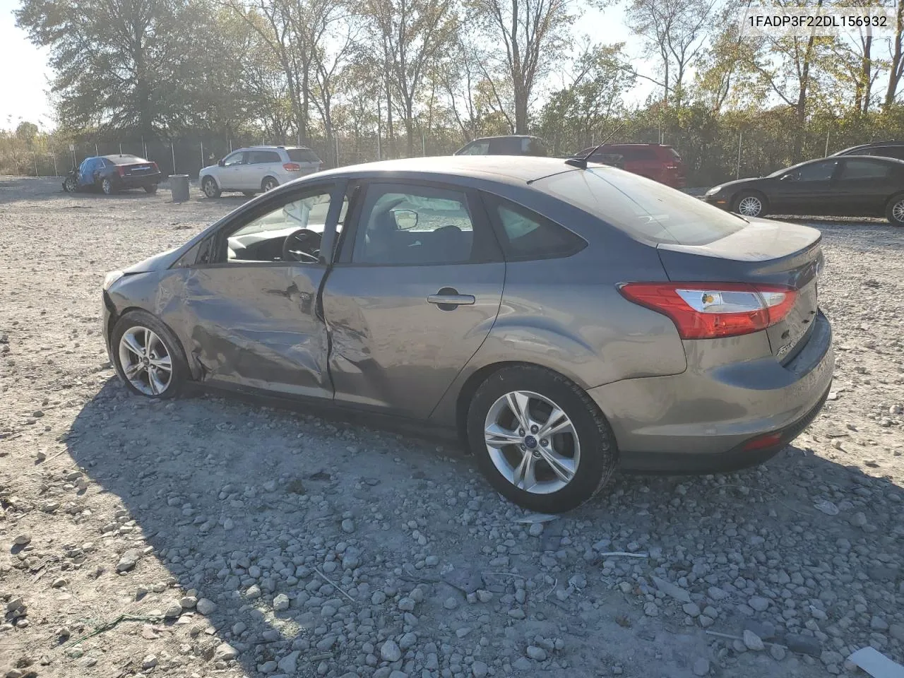 2013 Ford Focus Se VIN: 1FADP3F22DL156932 Lot: 76875044