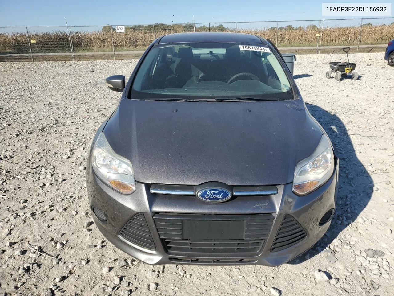 2013 Ford Focus Se VIN: 1FADP3F22DL156932 Lot: 76875044