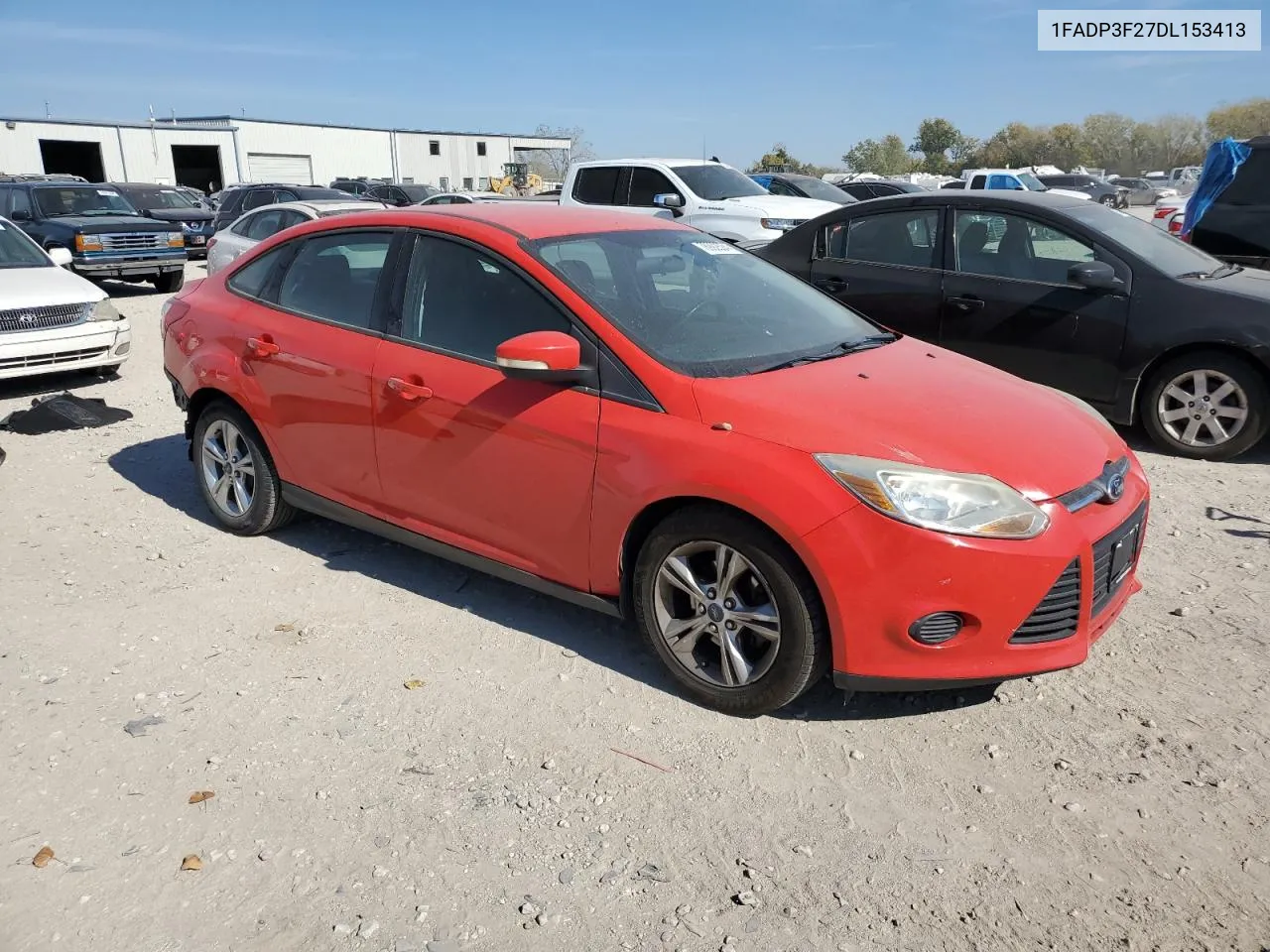 2013 Ford Focus Se VIN: 1FADP3F27DL153413 Lot: 76992524