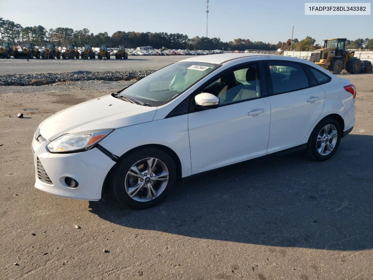 2013 Ford Focus Se VIN: 1FADP3F28DL343382 Lot: 77067944