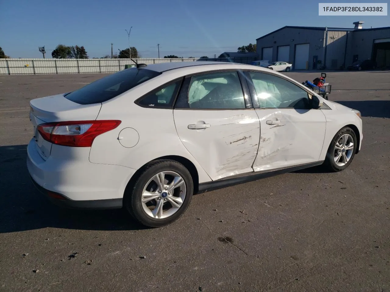 2013 Ford Focus Se VIN: 1FADP3F28DL343382 Lot: 77067944