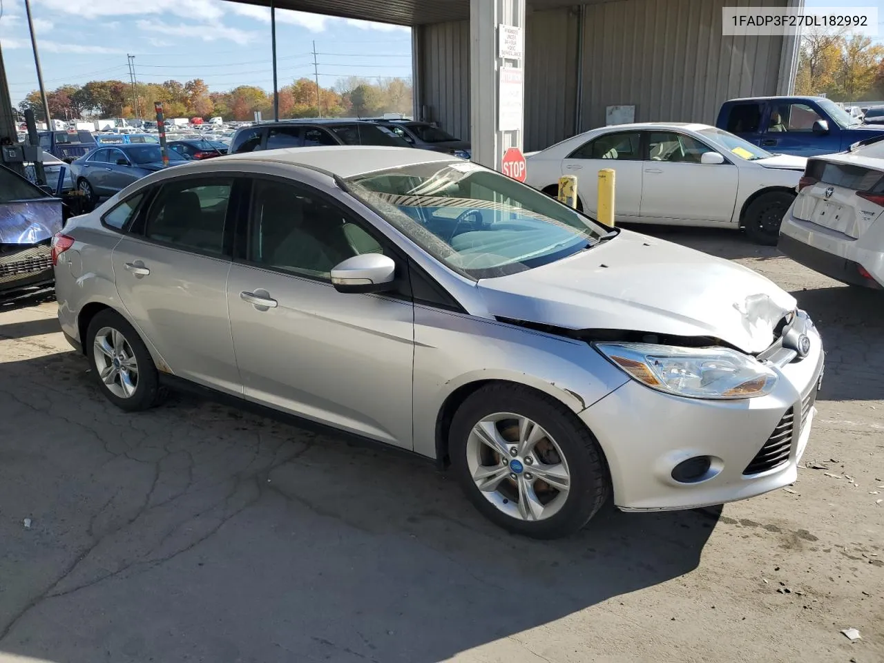 2013 Ford Focus Se VIN: 1FADP3F27DL182992 Lot: 77190944