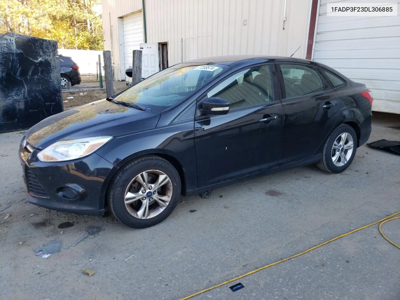 2013 Ford Focus Se VIN: 1FADP3F23DL306885 Lot: 77208574