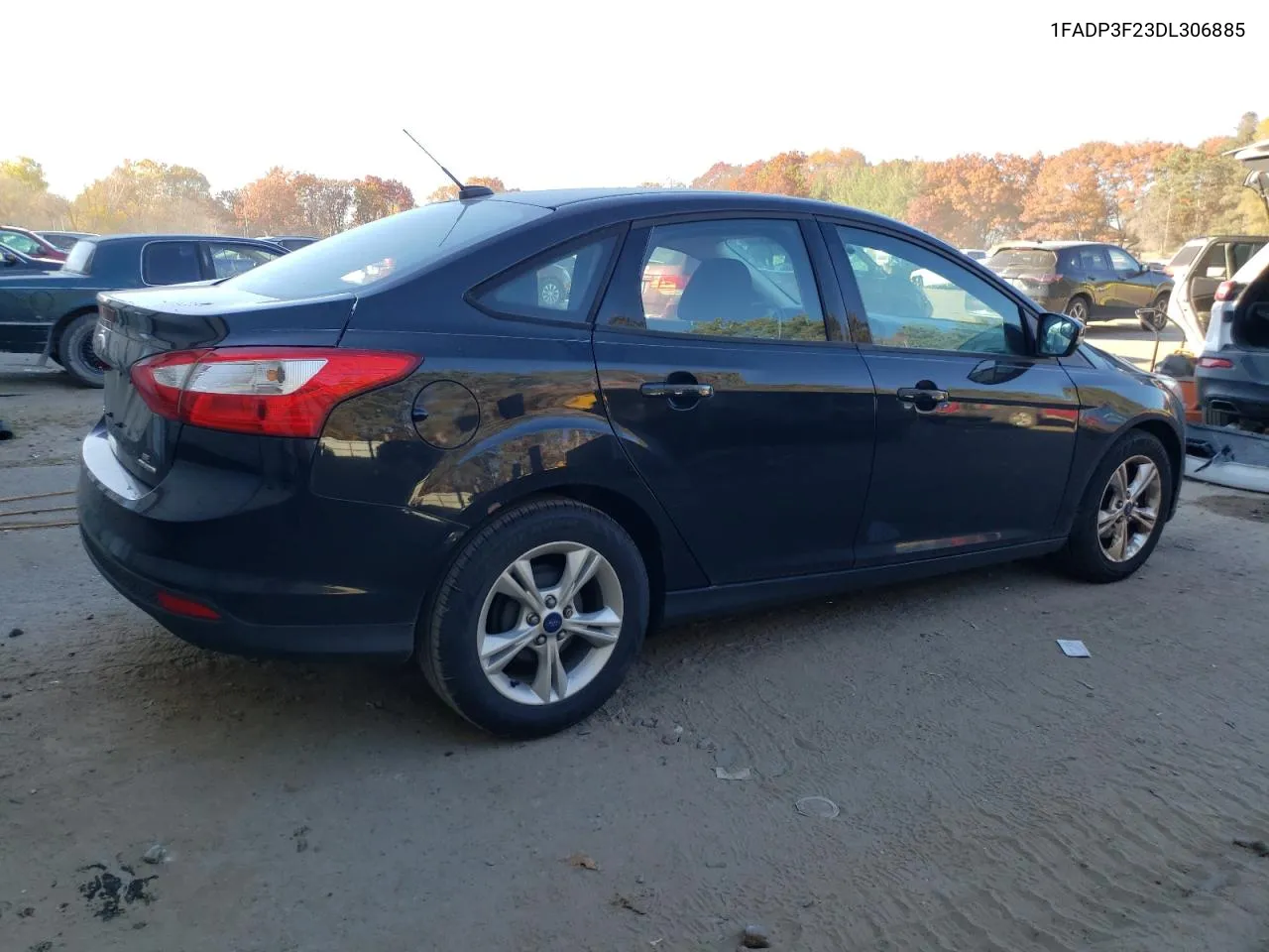 2013 Ford Focus Se VIN: 1FADP3F23DL306885 Lot: 77208574