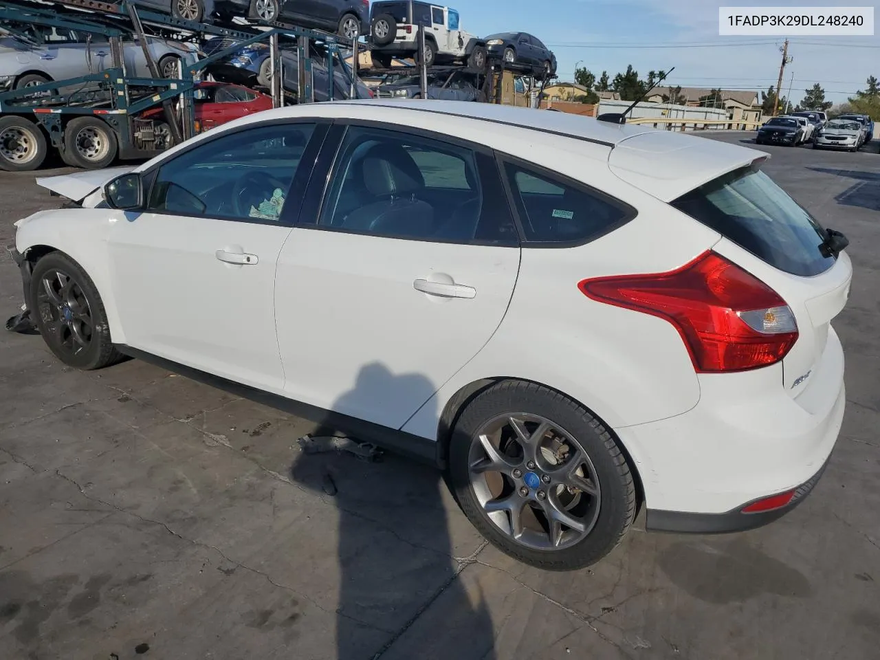 2013 Ford Focus Se VIN: 1FADP3K29DL248240 Lot: 77232294